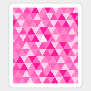 Abstract pink Sticker